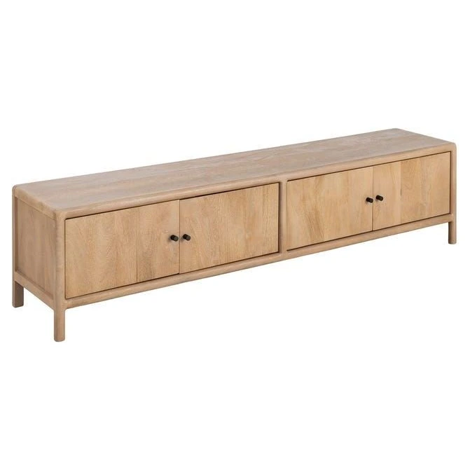 mueble tv madera mango natural