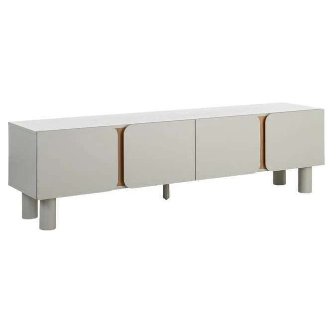 mueble tv taupe dm
