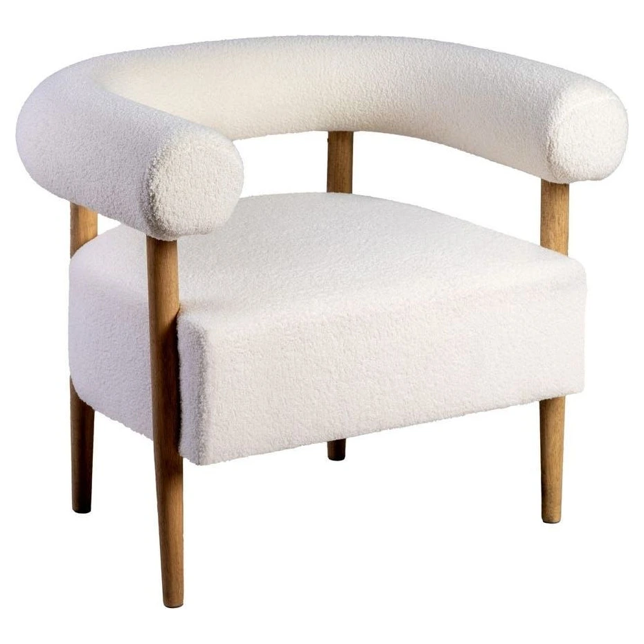 sillon tapizado beige