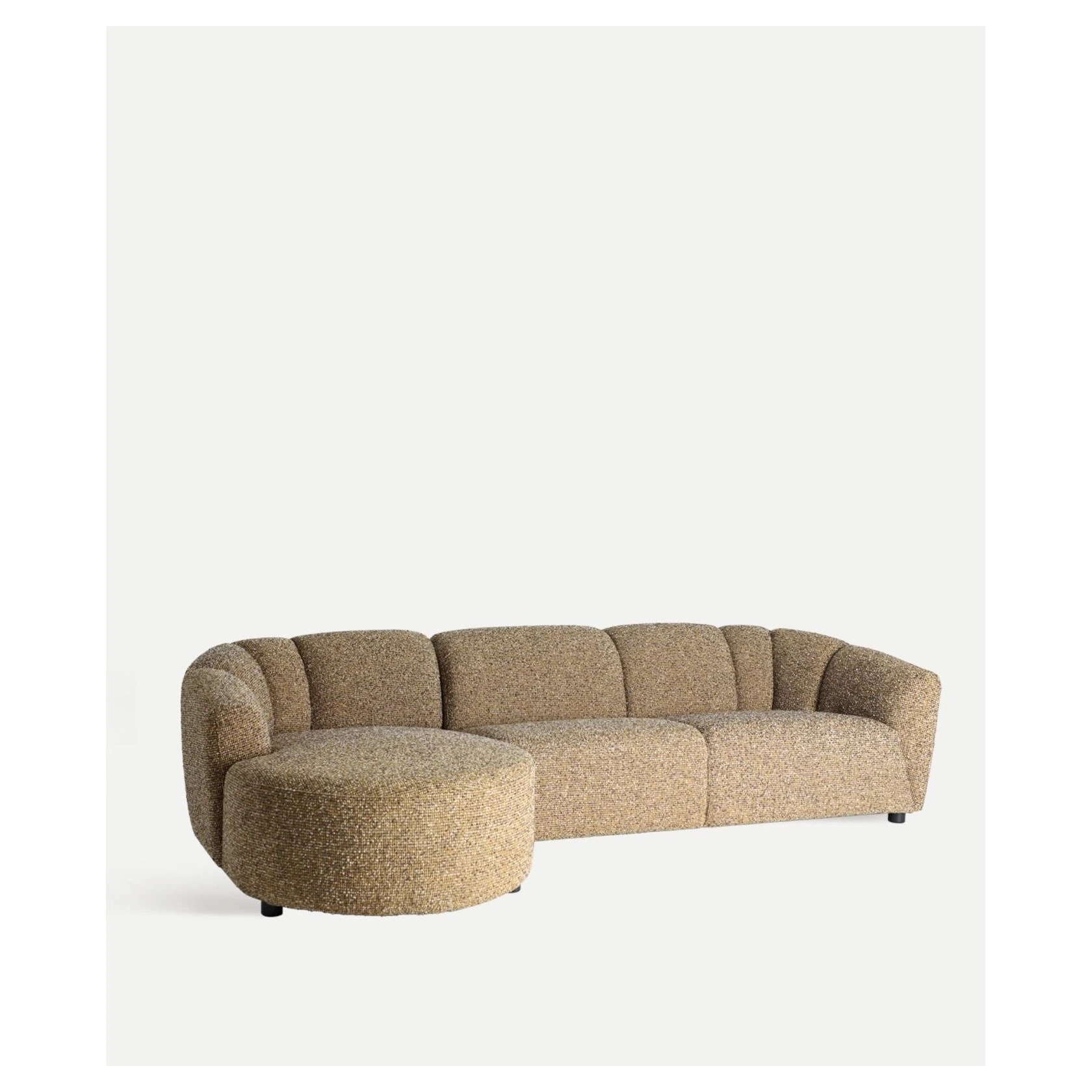 sofa modular curvo chaise longue
