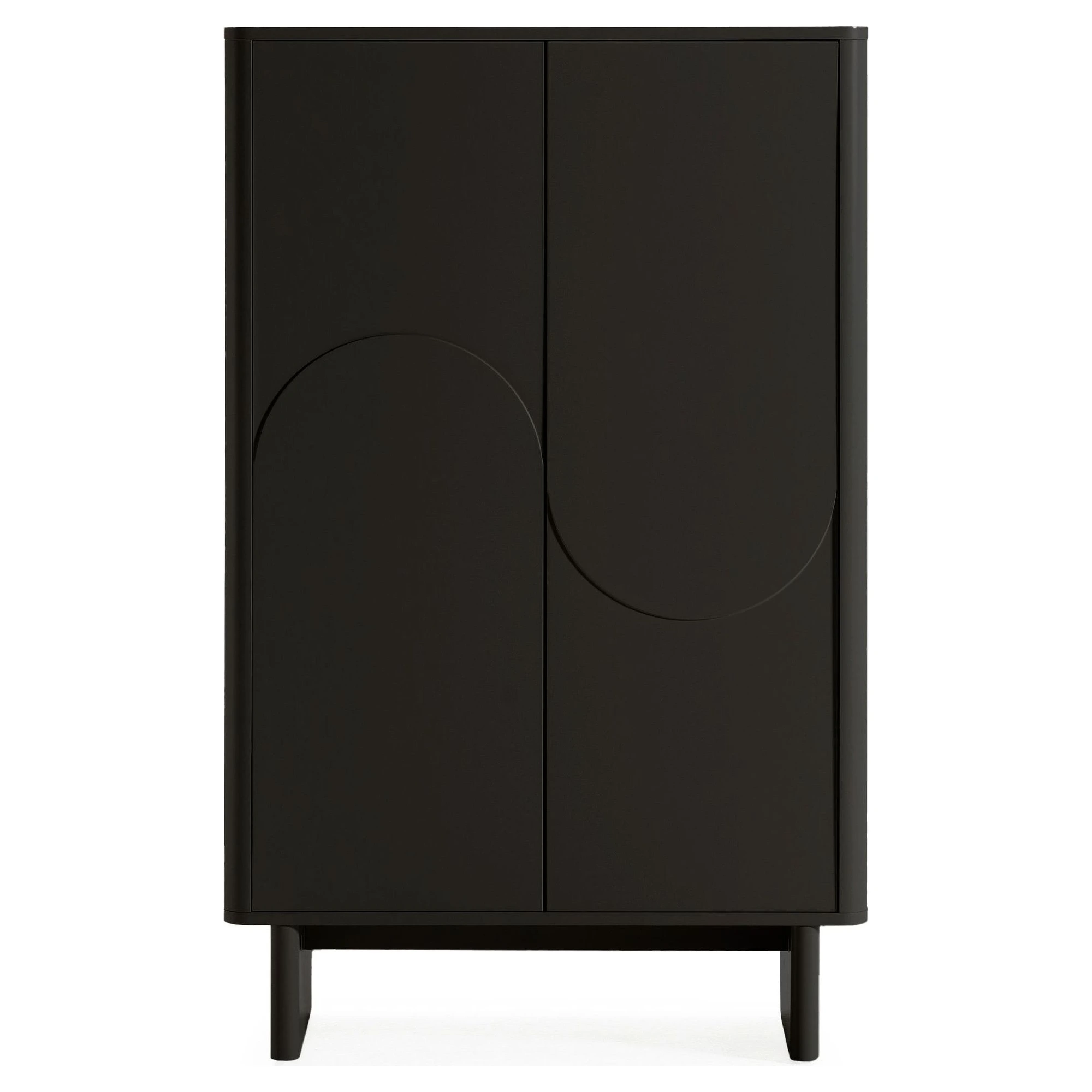 mueble auxiliar solei negro
