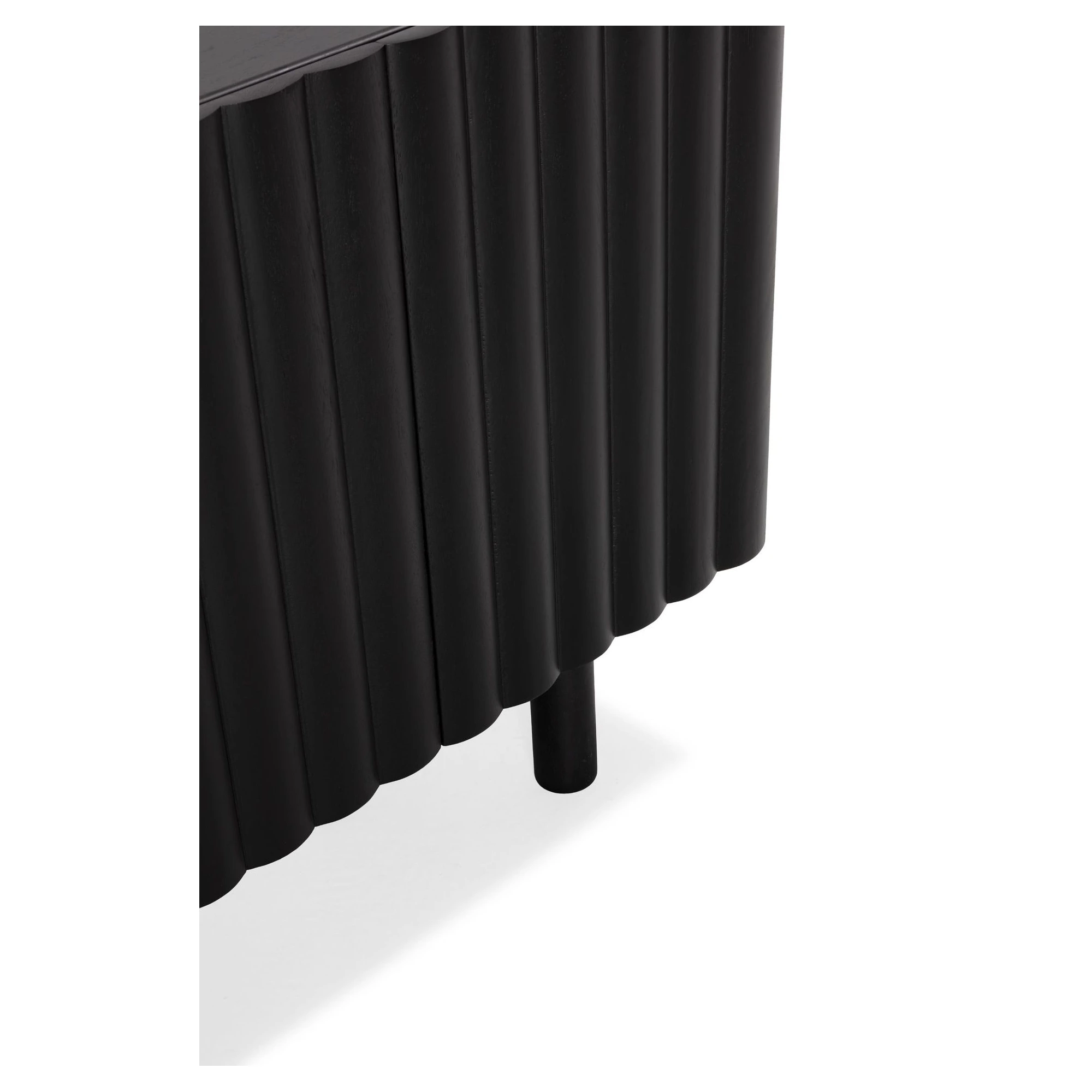 aparador madera negro relieve tamira