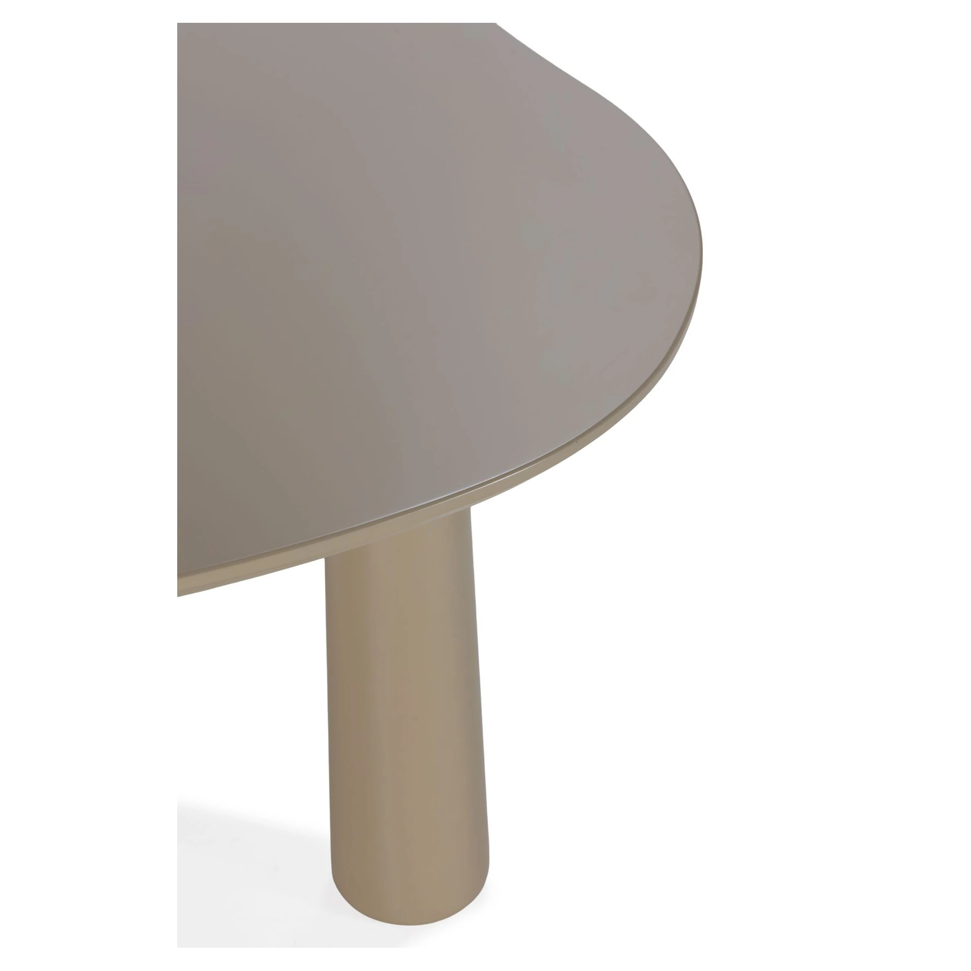 mesa comedor ovalada arena