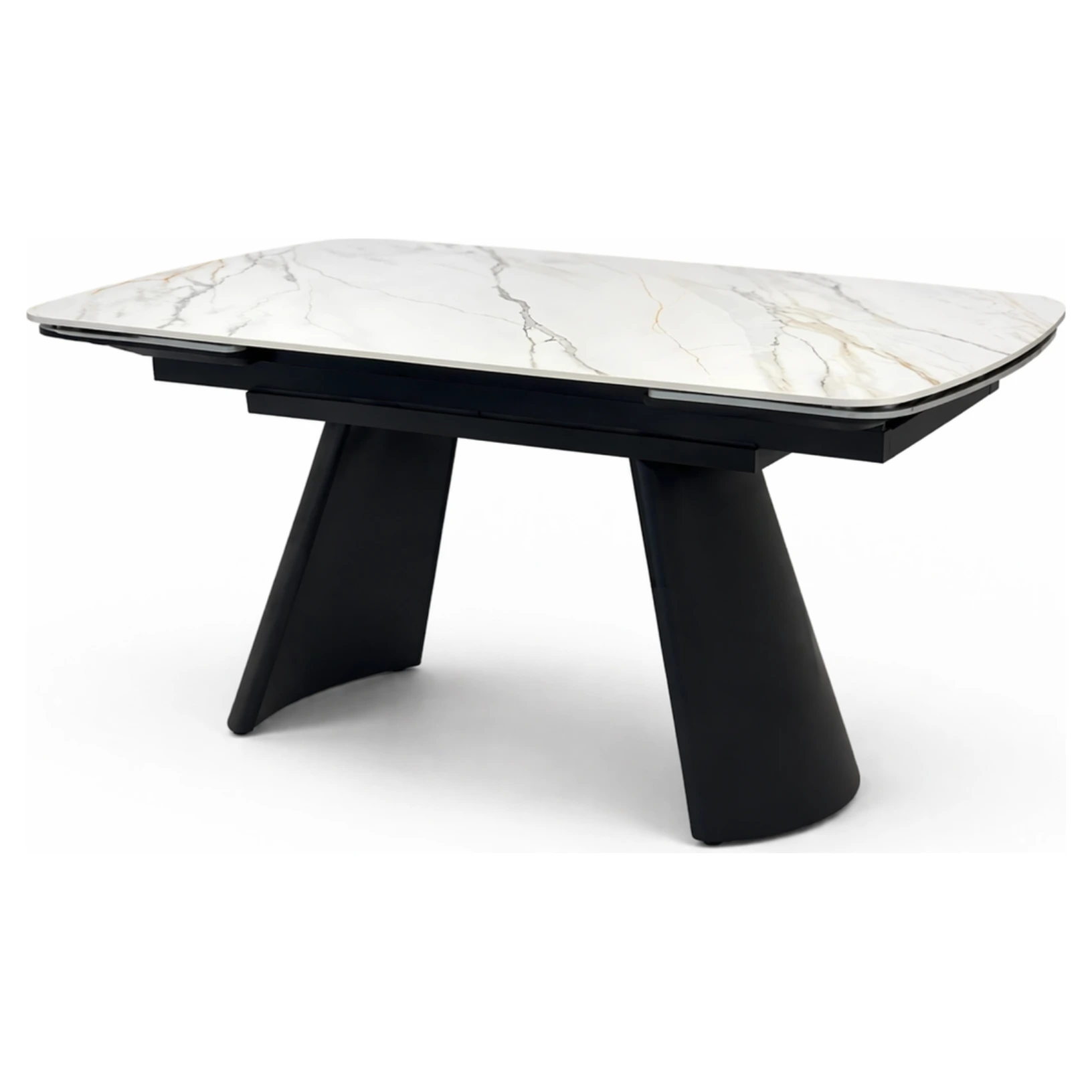 mesa comedor ovalada lacada