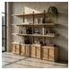 estanteria modular de madera