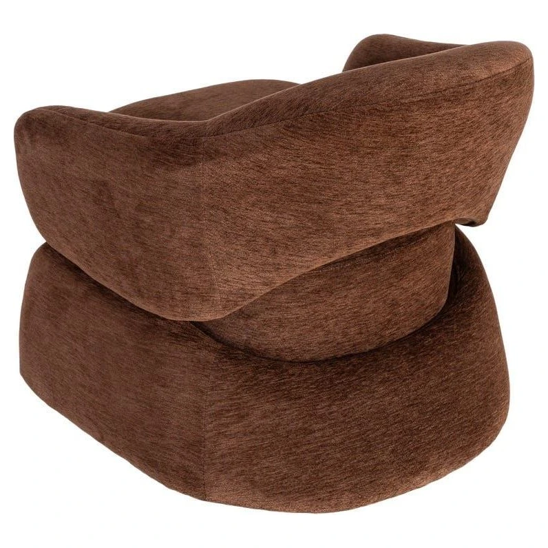 sillon tapizado chocolate borreguito