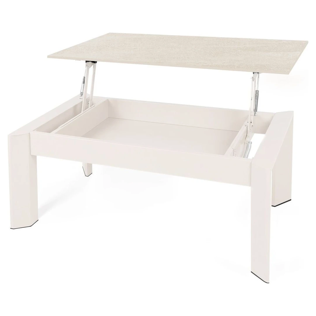 mesa centro elevable oliver travertino