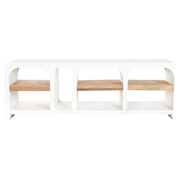 mueble tv madera reciclada mango