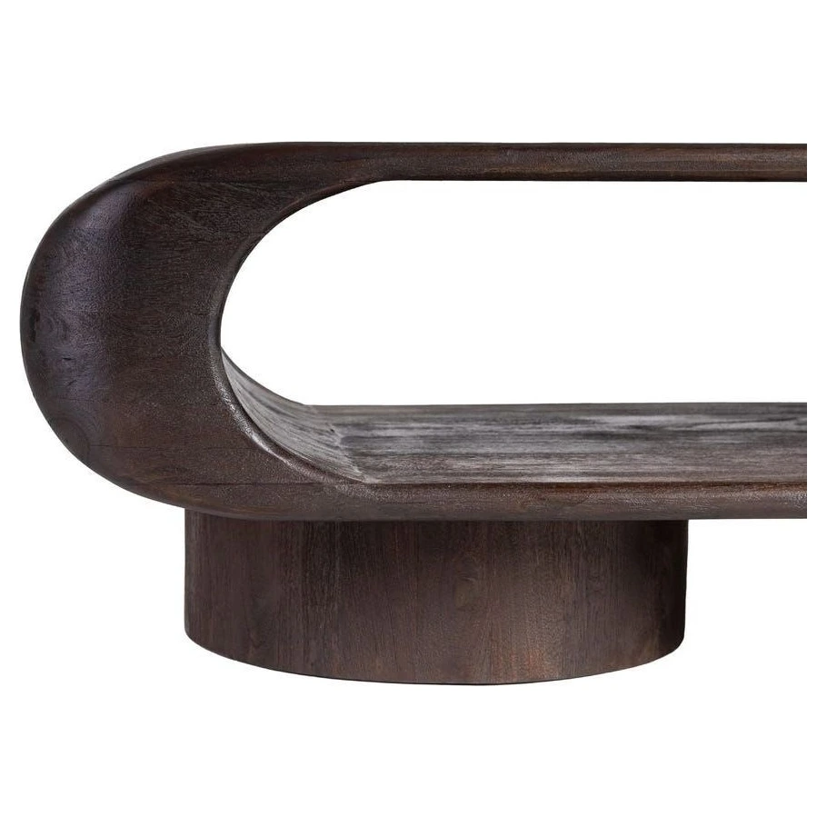 mesa de centro de madera