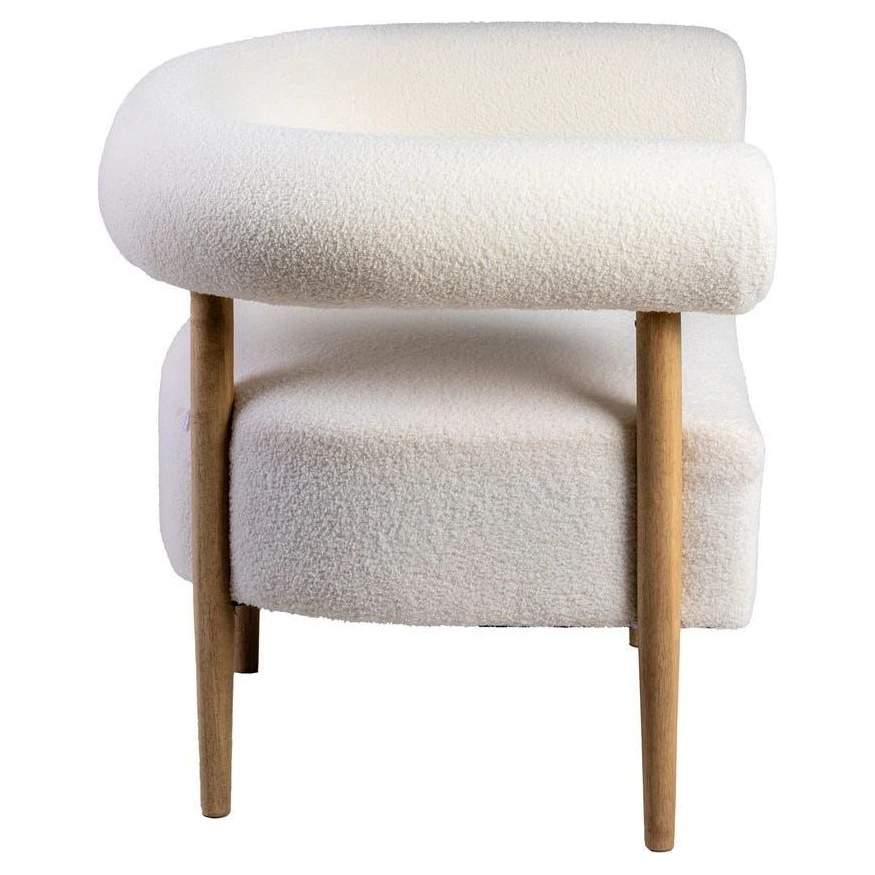 sillon tapizado beige