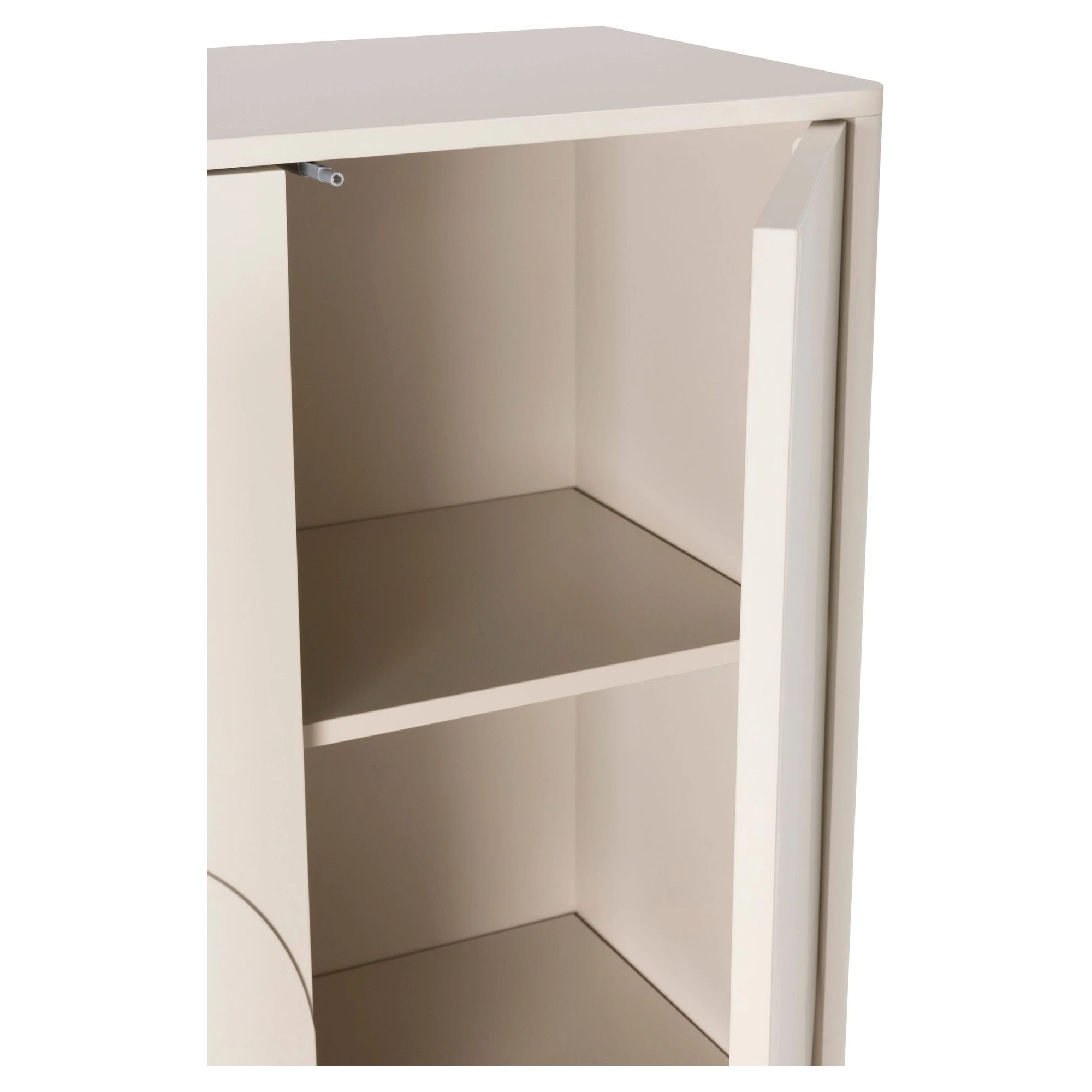 mueble auxiliar solei crema puertas