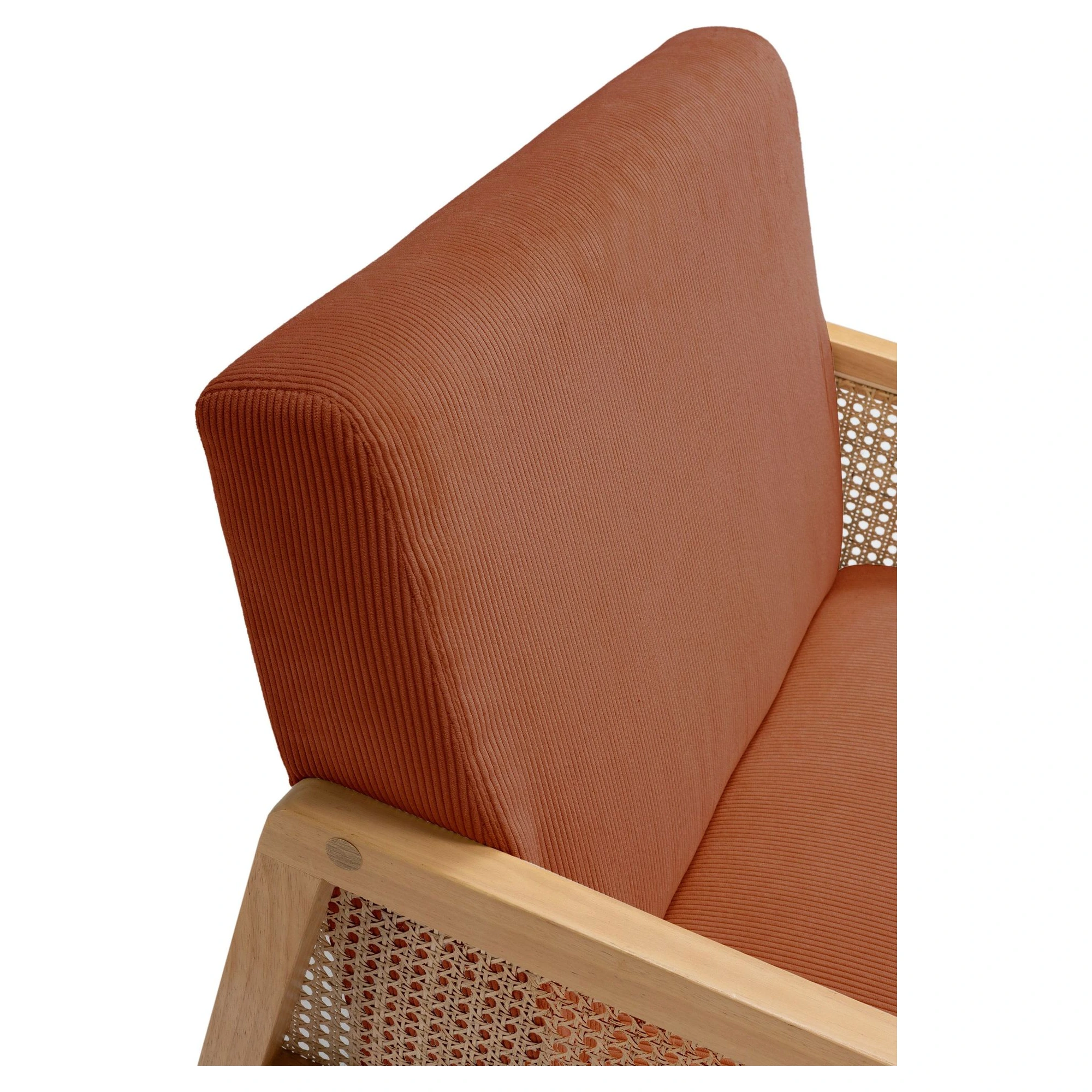 sillon teja madera ratan