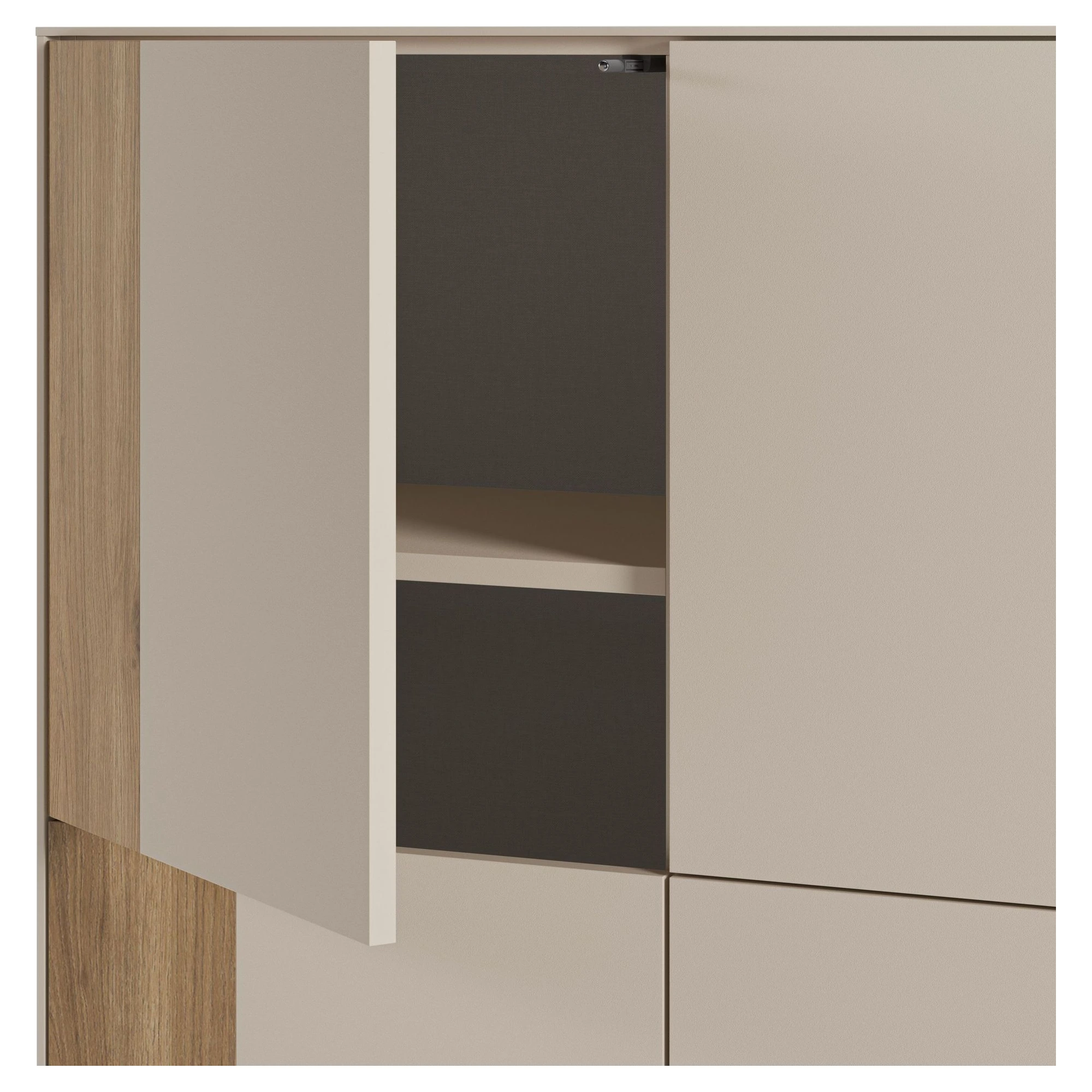 mueble auxiliar alto crema marina