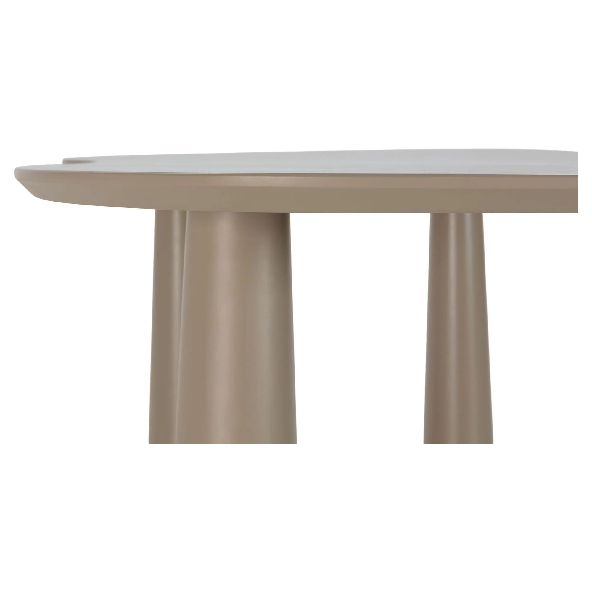 mesa comedor ovalada arena
