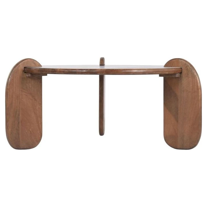 mesa centro madera mango marron