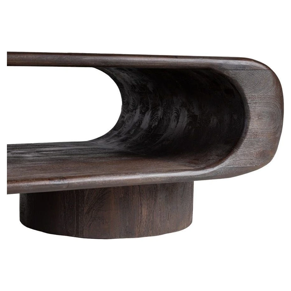mesa de centro de madera