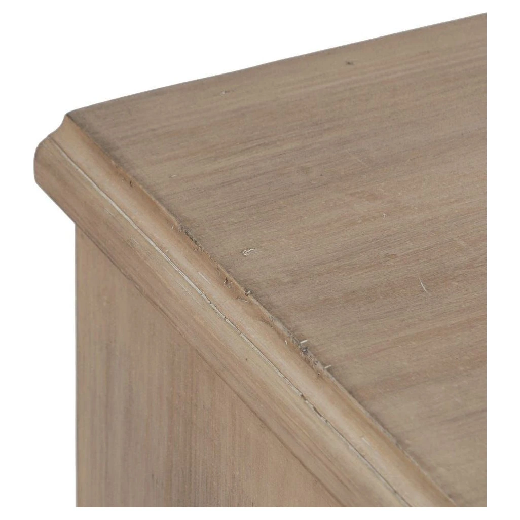 mesita de noche clasica madera