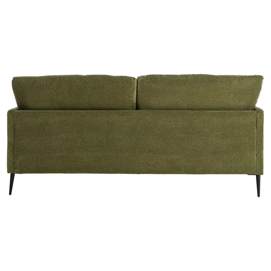 sofa tapizado verde salon