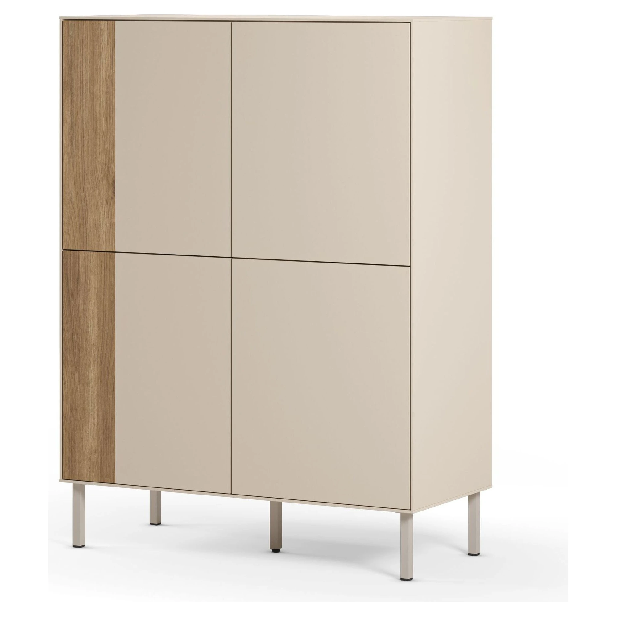 mueble auxiliar alto crema marina