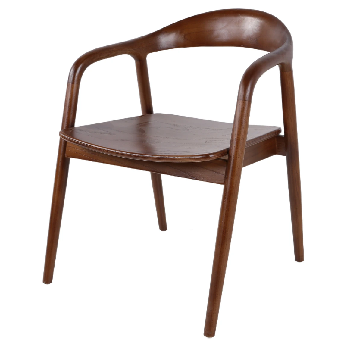 silla de madera natural