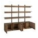 estanteria modular de madera