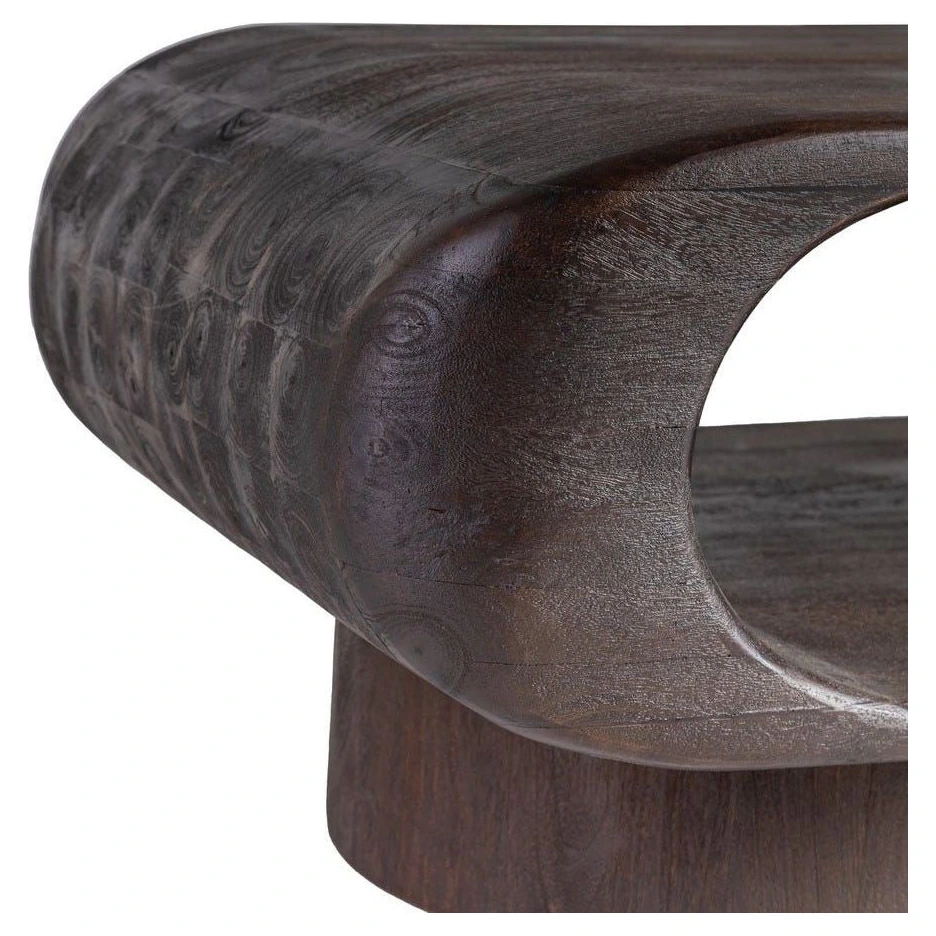 mesa de centro de madera