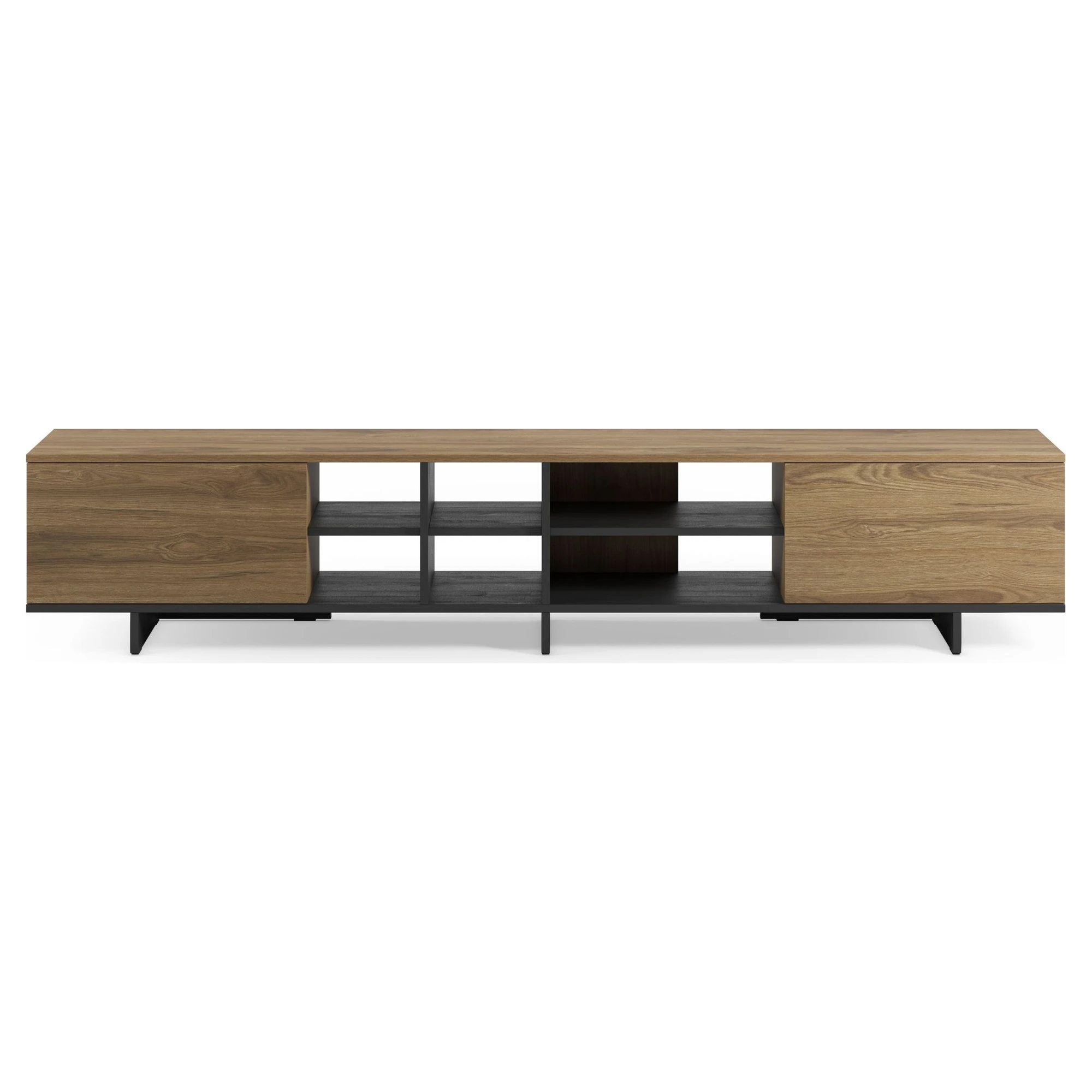 mueble tv cequoia roble negro