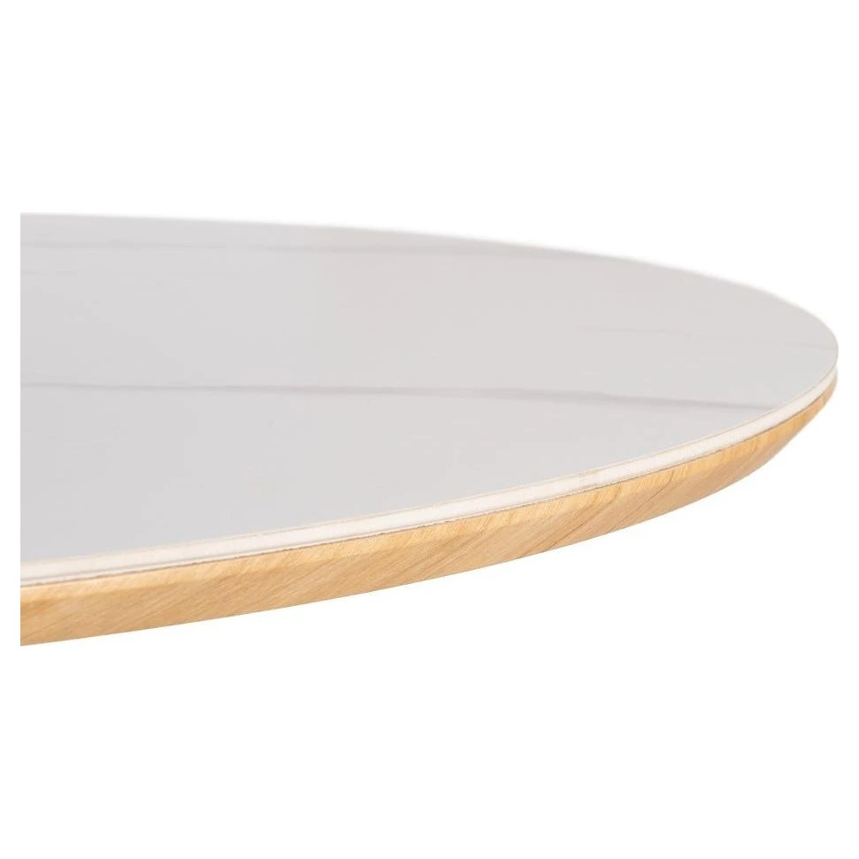 MESA COMEDOR BLANCO-NATURAL 180 X