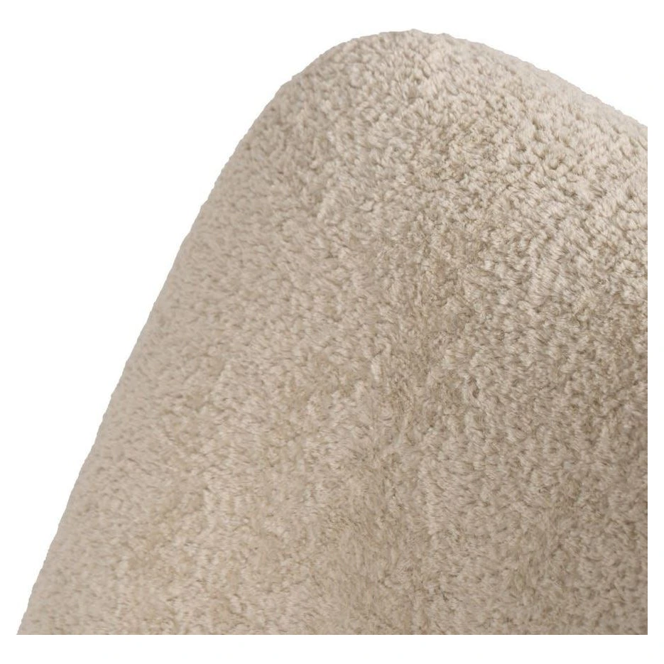 sillon bajo tapizado beige borreguito