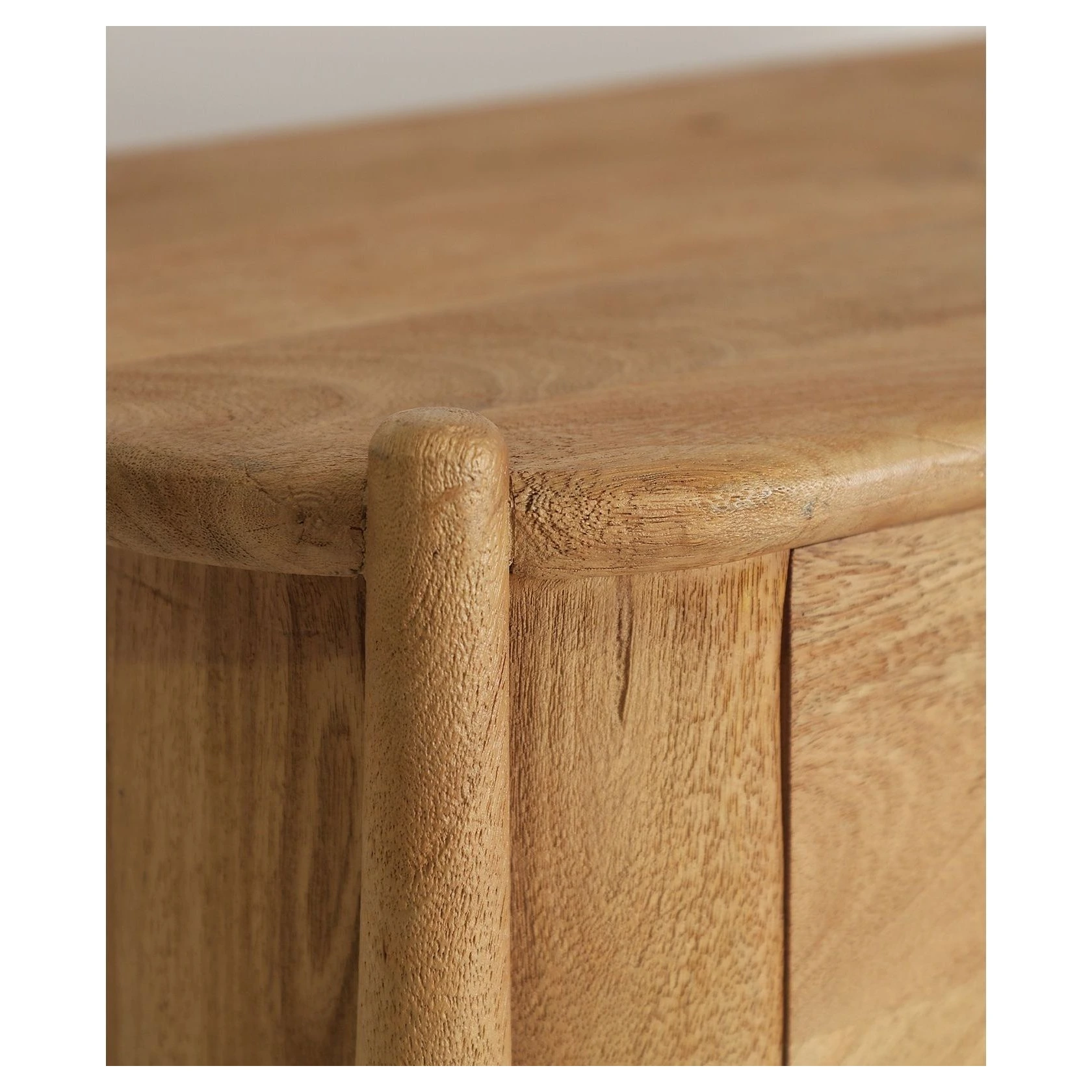aparador de madera natural 4 puertas