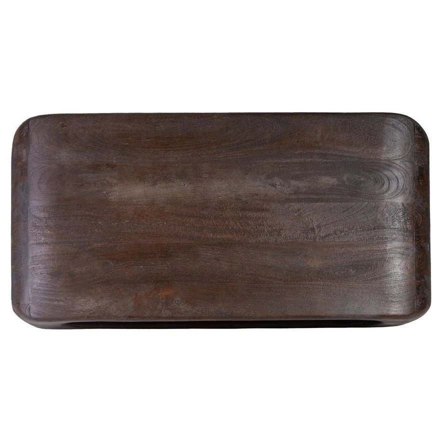 mesa de centro de madera