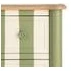 comoda rayas verde y crema