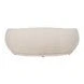 sofa curvo tapizado beige
