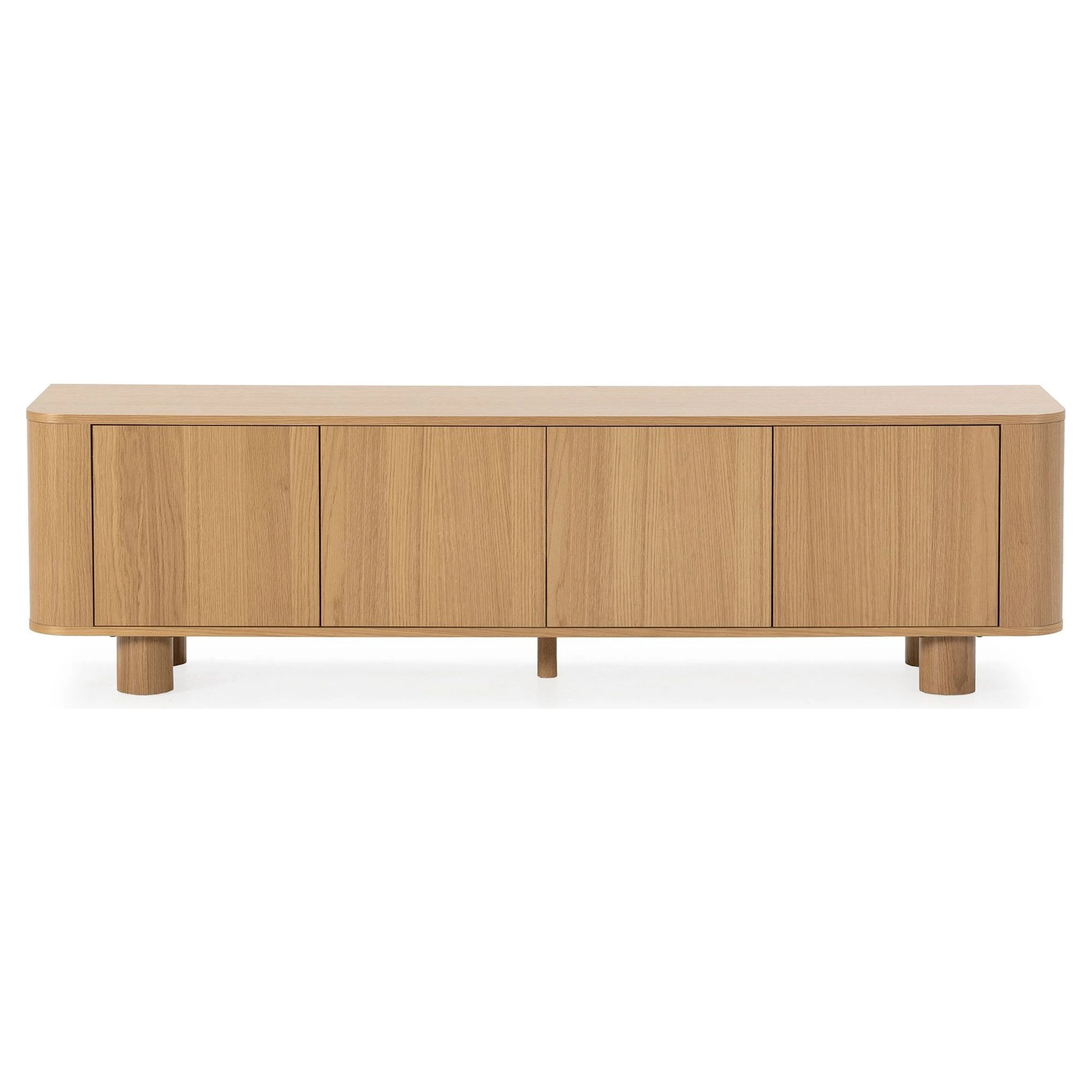 mueble tv roble padoc 180