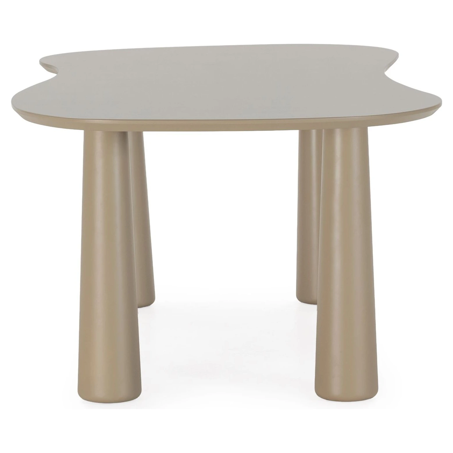 mesa comedor ovalada arena