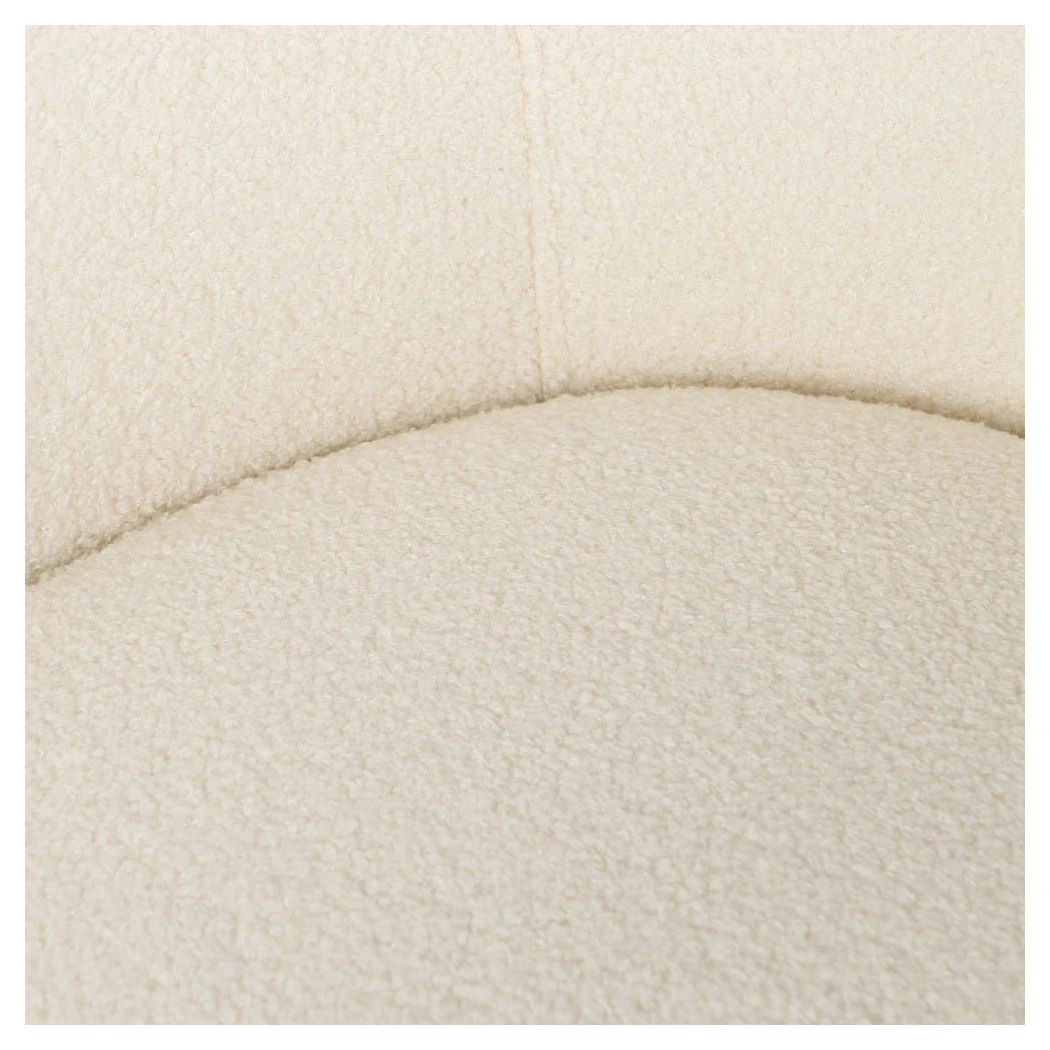 sillon borreguito blanco patas metal