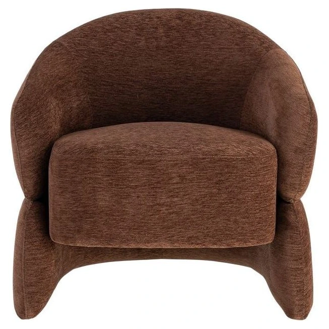 sillon tapizado chocolate borreguito