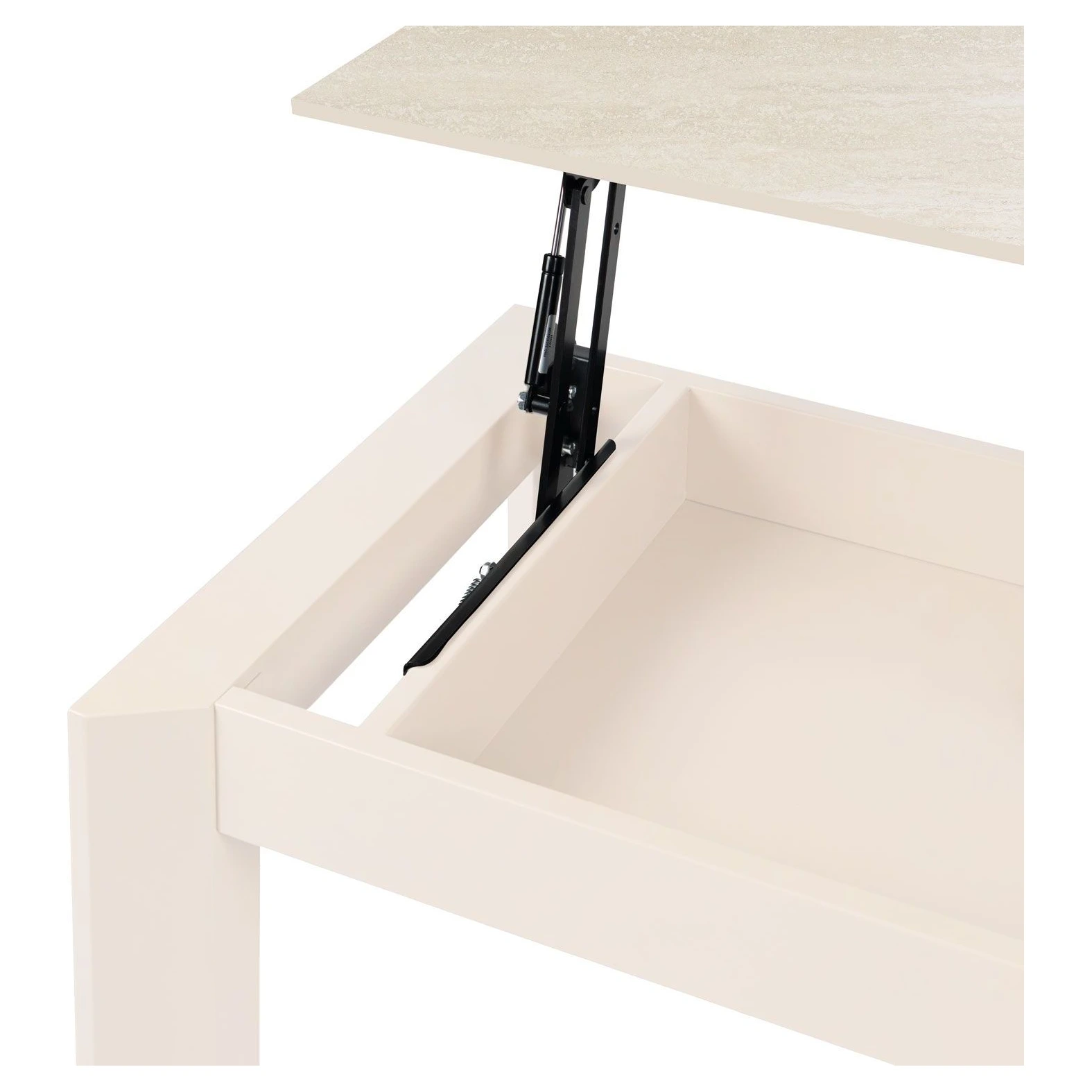 mesa centro elevable oliver travertino