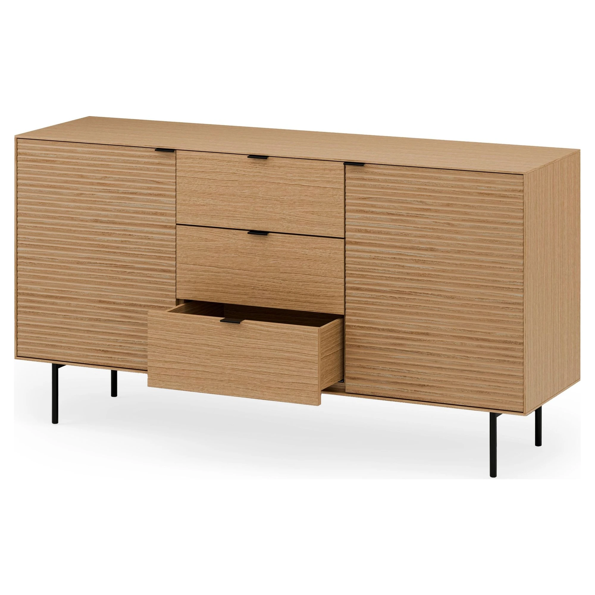 aparador roble 160 cm tulsa