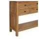 consola madera mindi natural