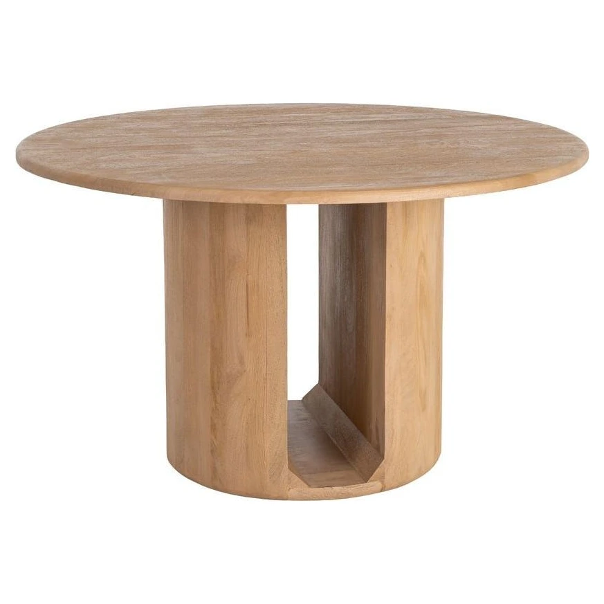 mesa comedor redonda mango