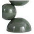 mesita auxiliar verde metal
