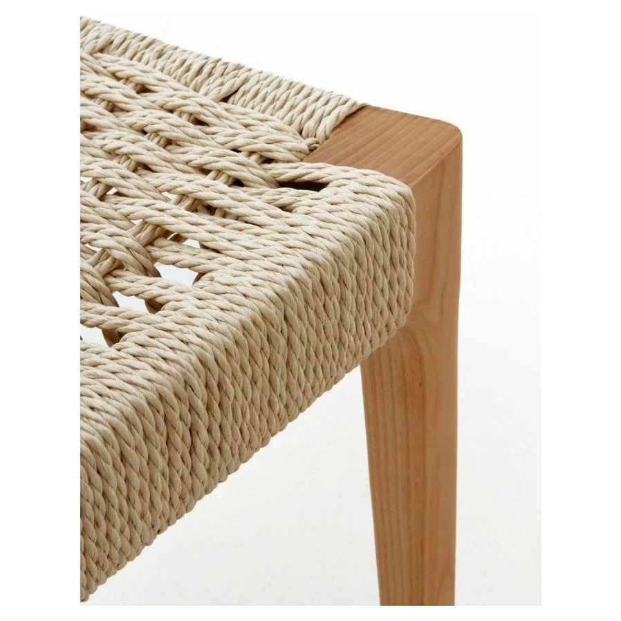 silla madera fresno asiento trenzado