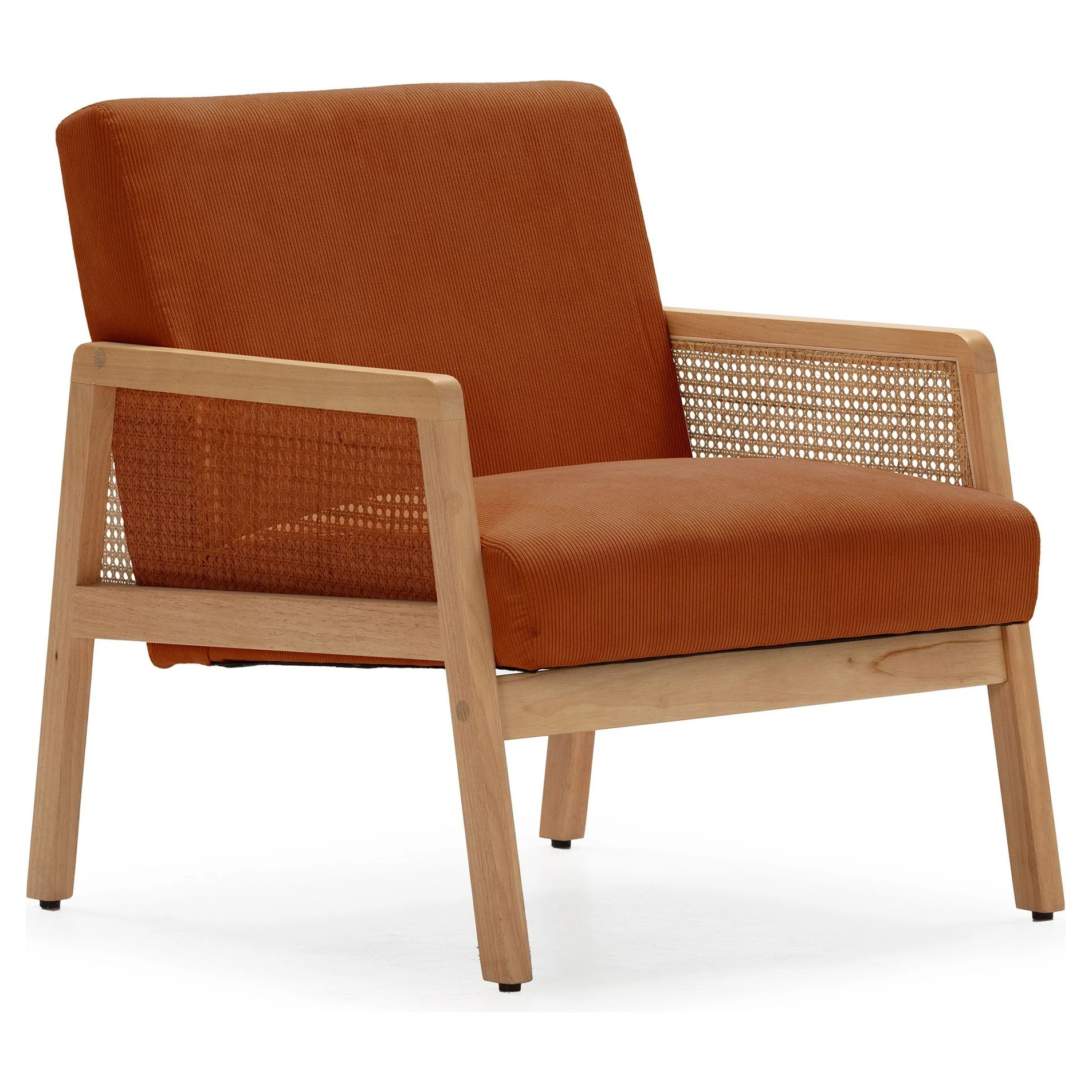 sillon teja madera ratan
