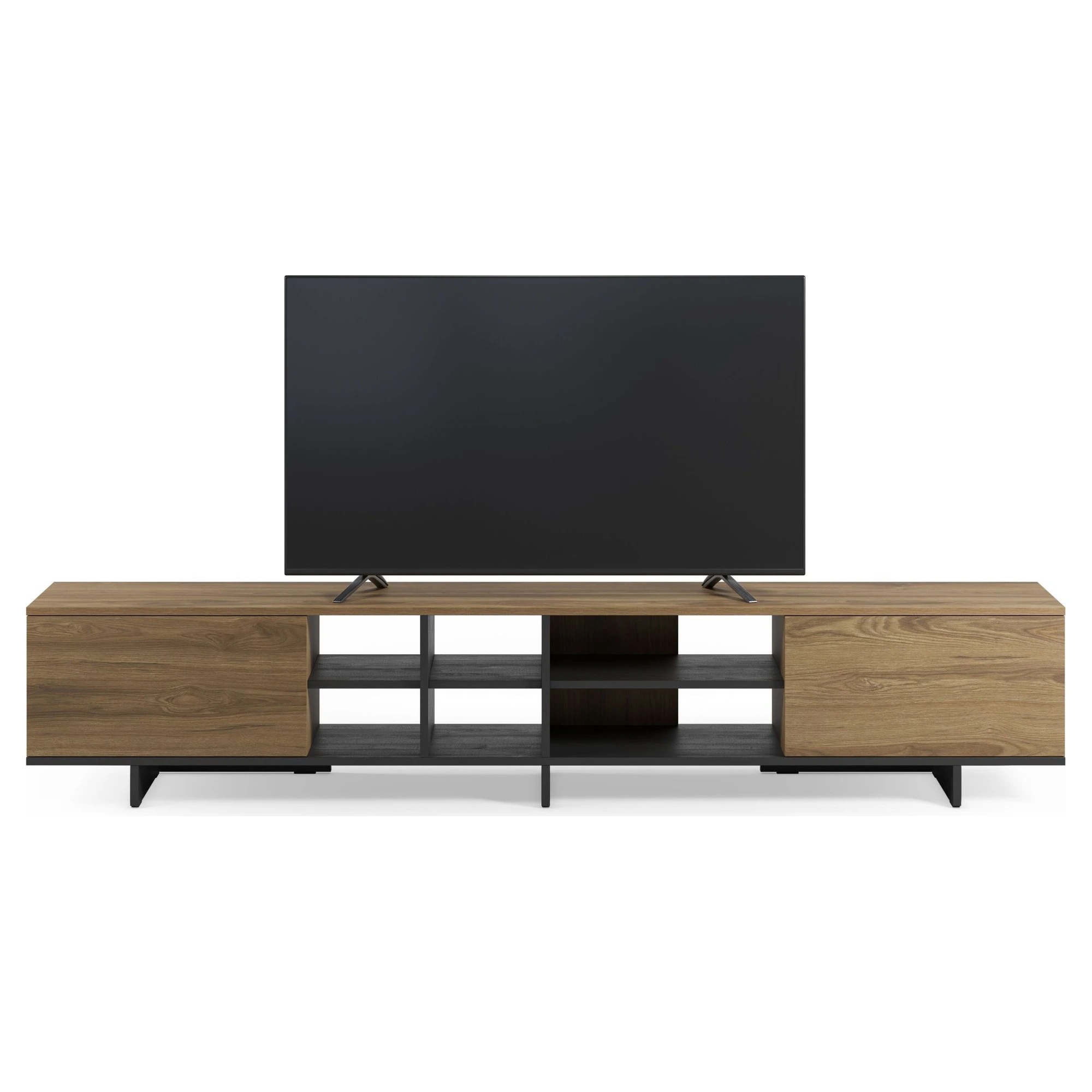 mueble tv cequoia roble negro