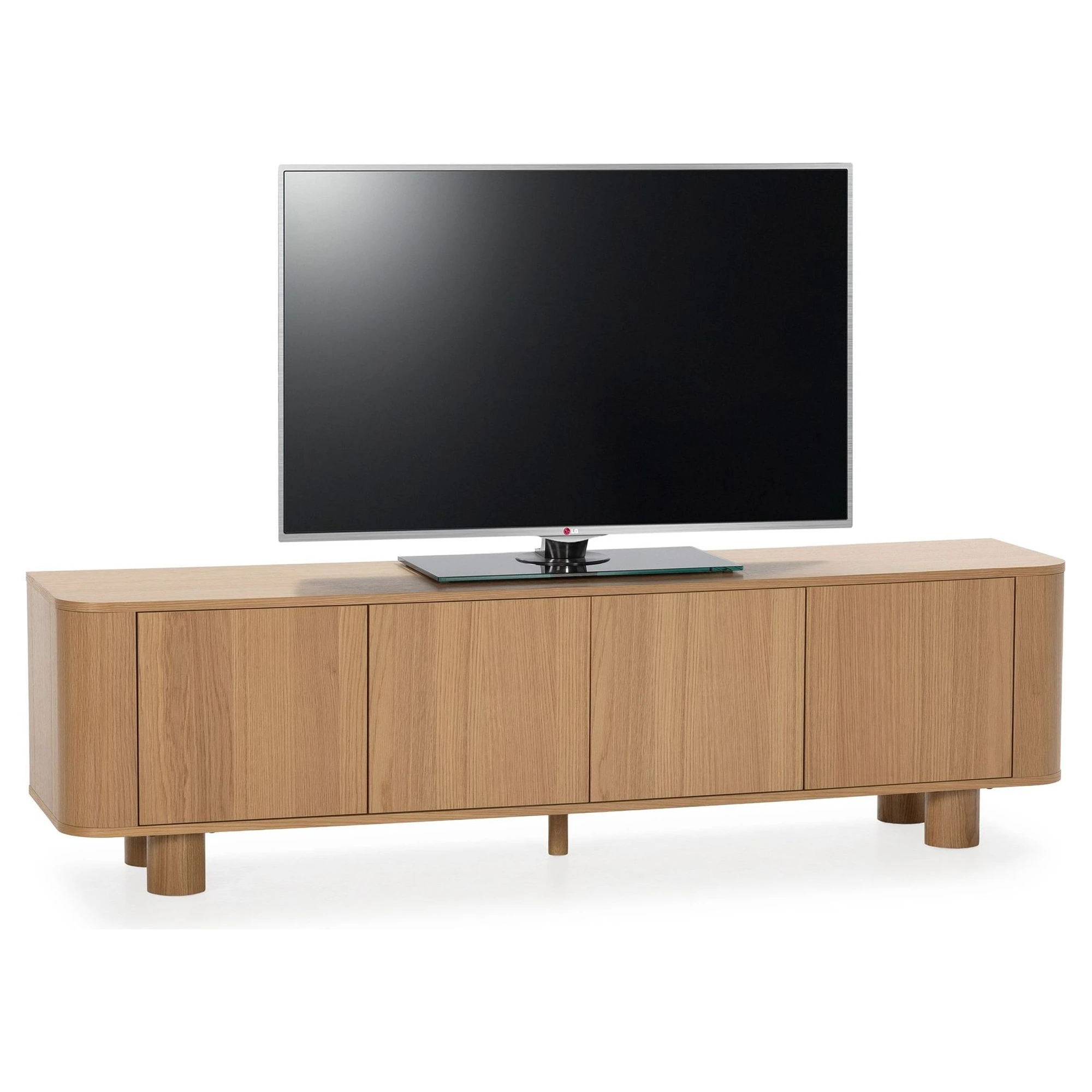 mueble tv roble padoc 180