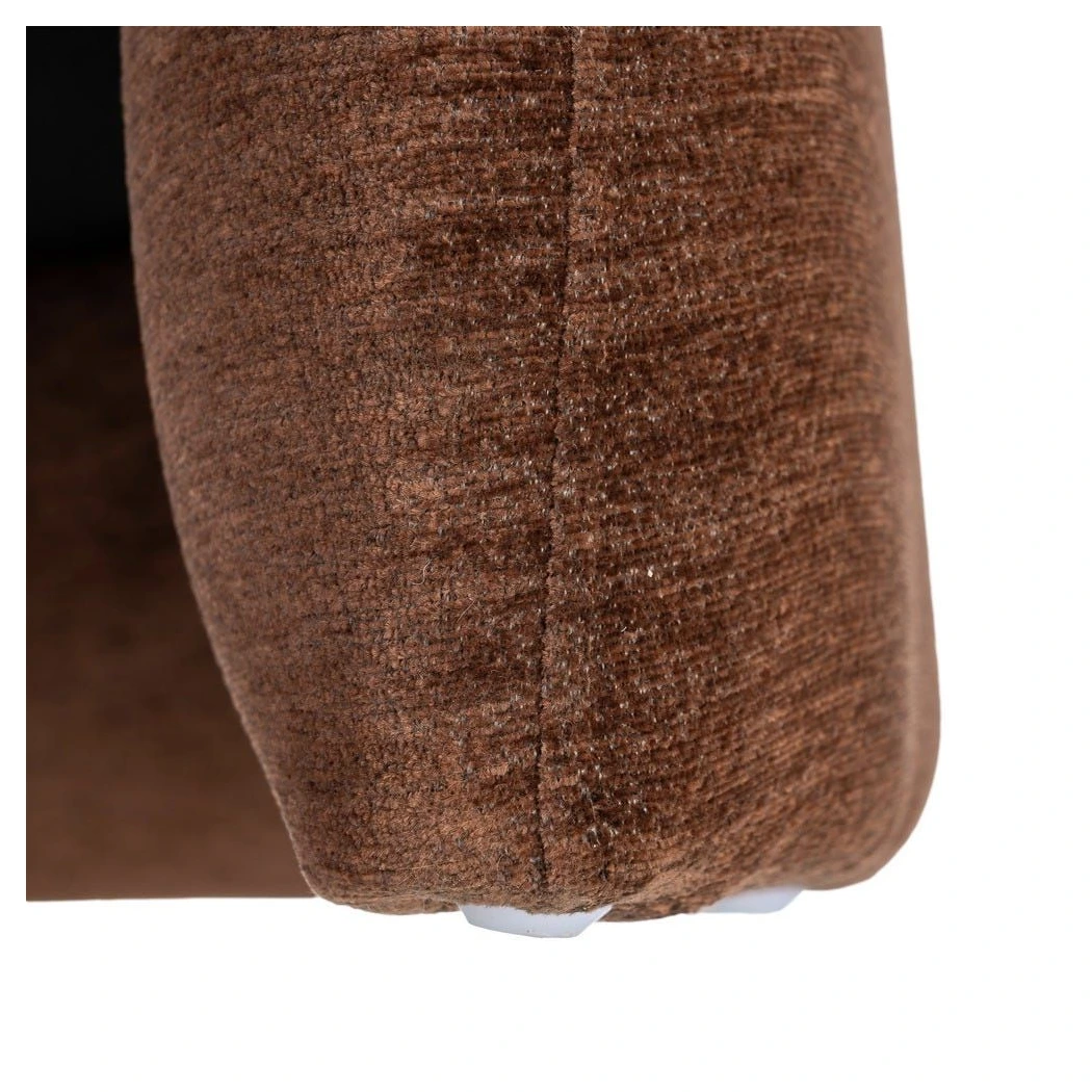sillon tapizado chocolate borreguito