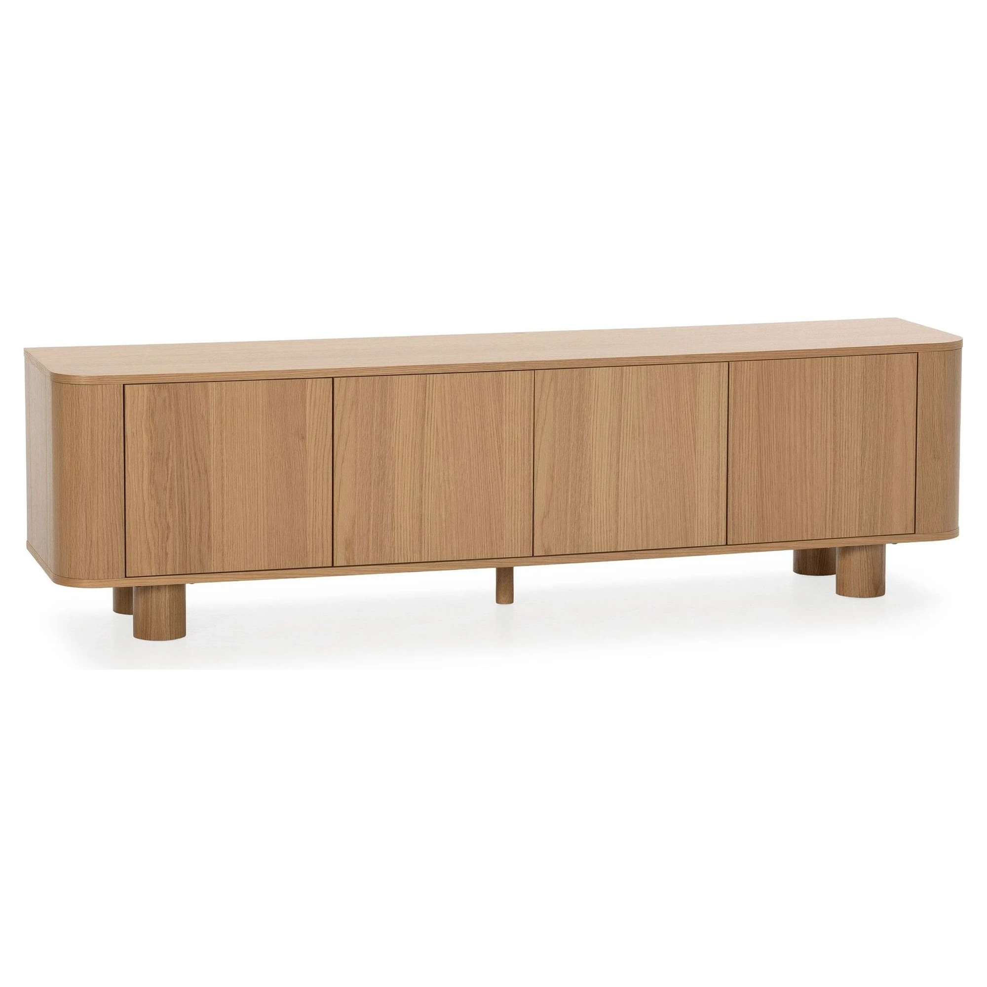 mueble tv roble padoc 180
