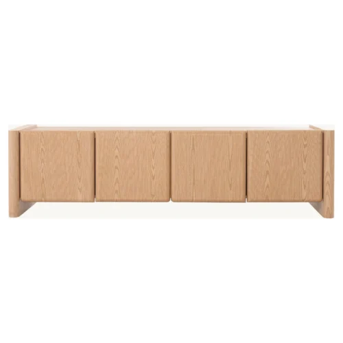 mueble tv chapa roble