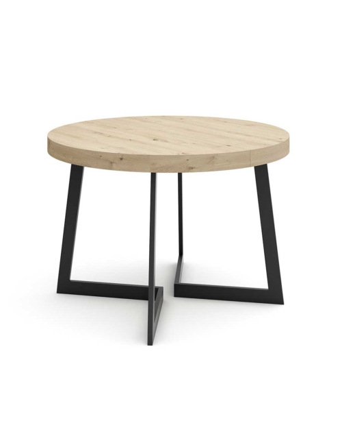 mesa comedor redonda extensible
